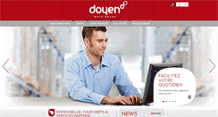 Desktop Screenshot of doyen-auto.be